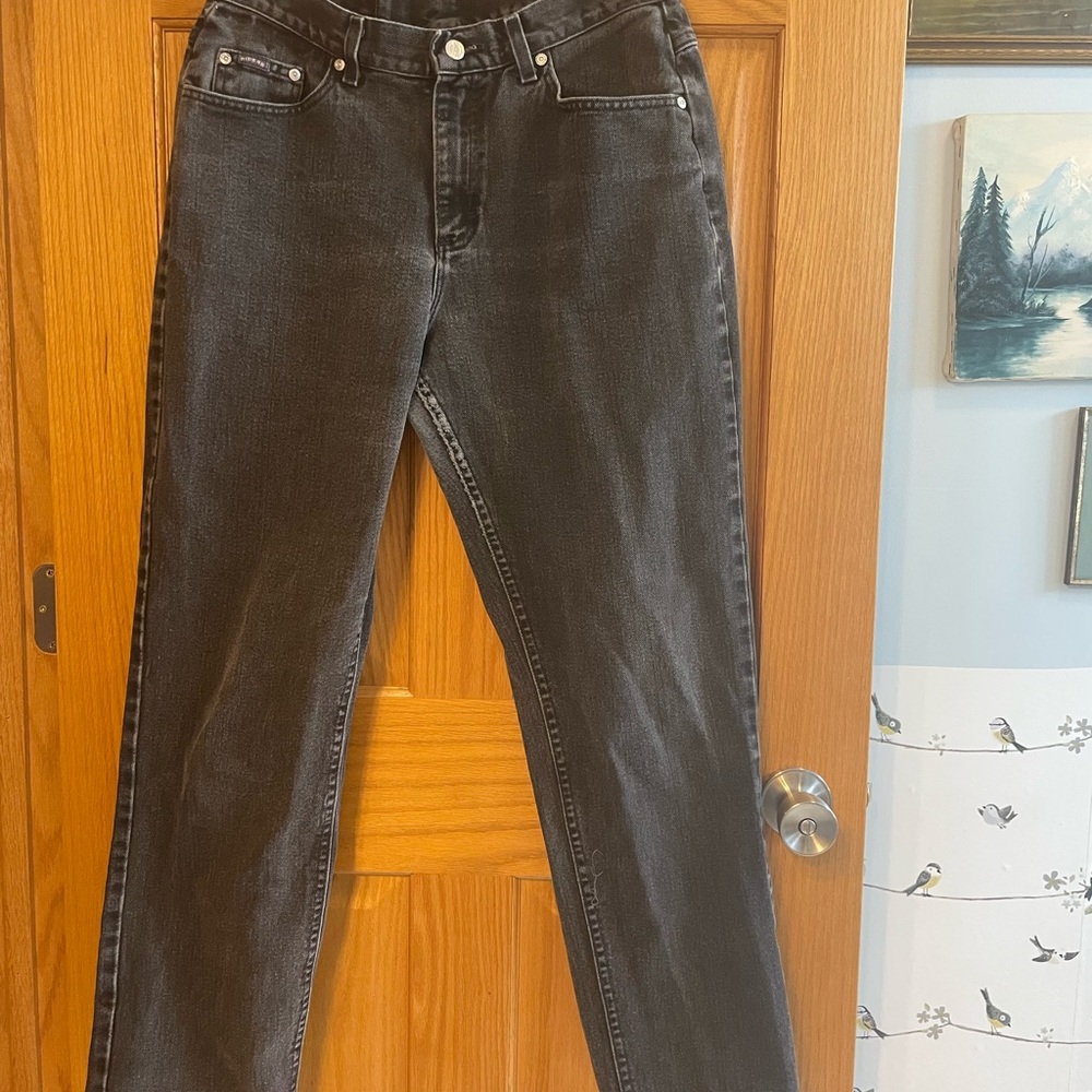 Riders by Lee Women's Straight Leg Jeans - Washed Black